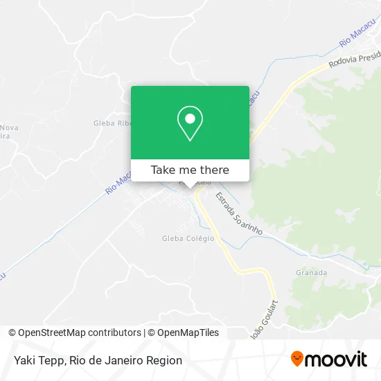 Yaki Tepp map