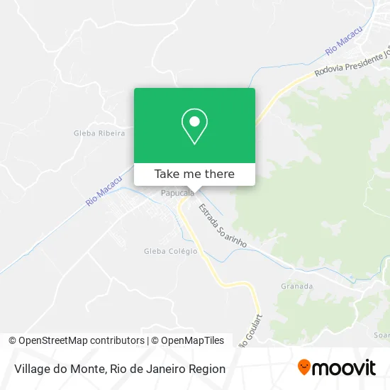 Village do Monte map