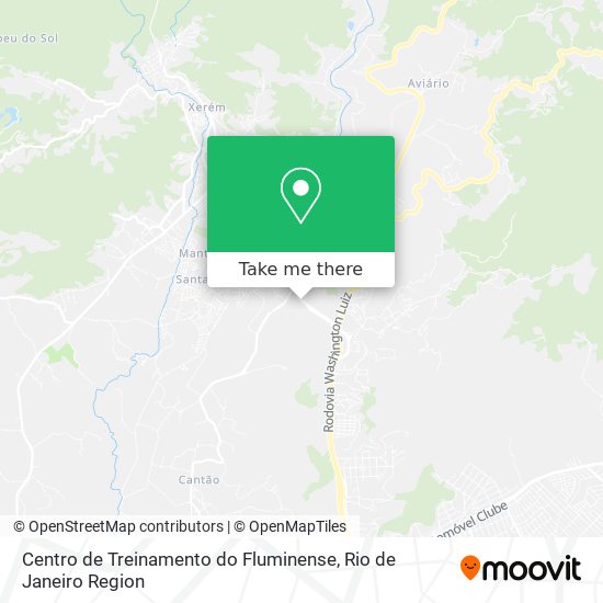 Centro de Treinamento do Fluminense map