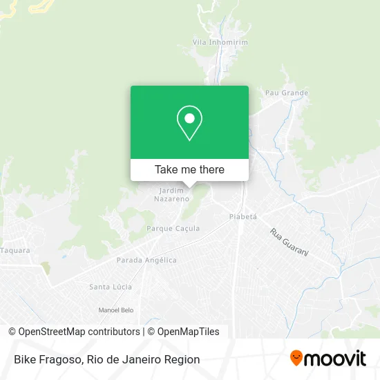 Bike Fragoso map