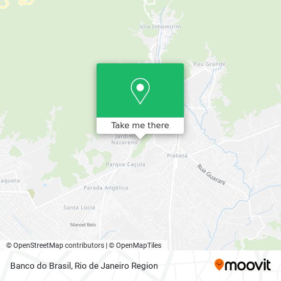 Banco do Brasil map