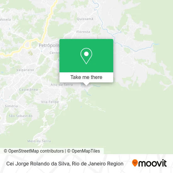 Cei Jorge Rolando da Silva map