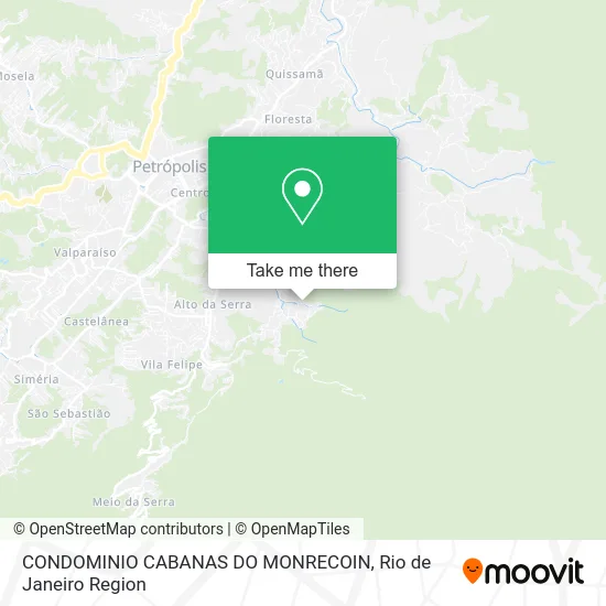 CONDOMINIO CABANAS DO MONRECOIN map