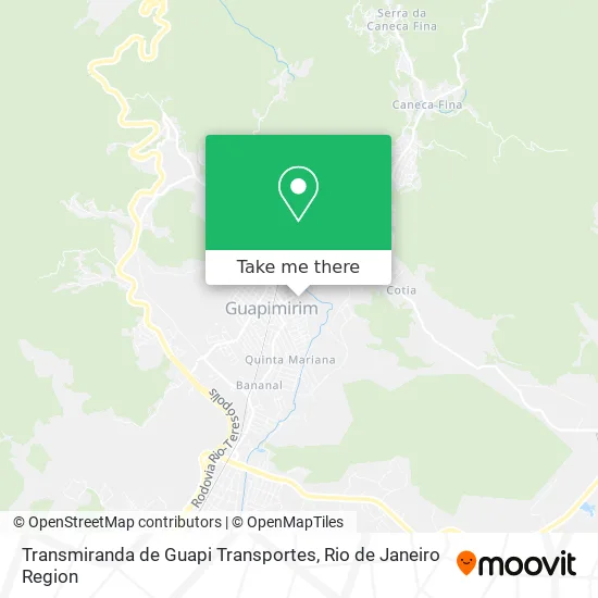 Transmiranda de Guapi Transportes map