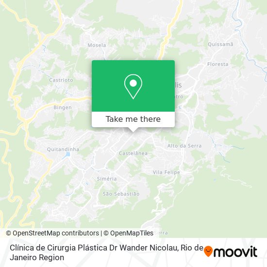 Clínica de Cirurgia Plástica Dr Wander Nicolau map