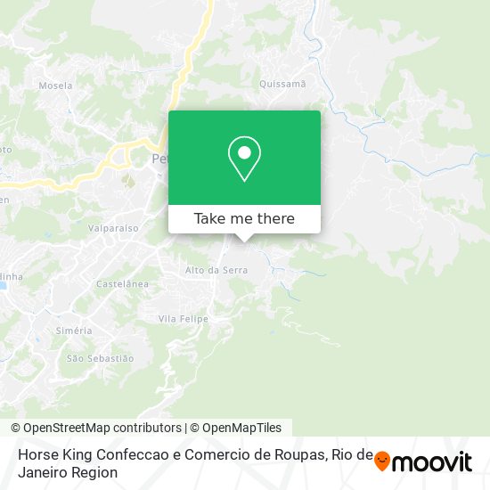 Horse King Confeccao e Comercio de Roupas map