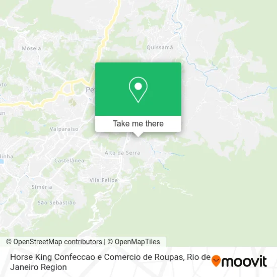 Horse King Confeccao e Comercio de Roupas map