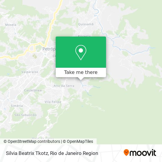 Silvia Beatrix Tkotz map