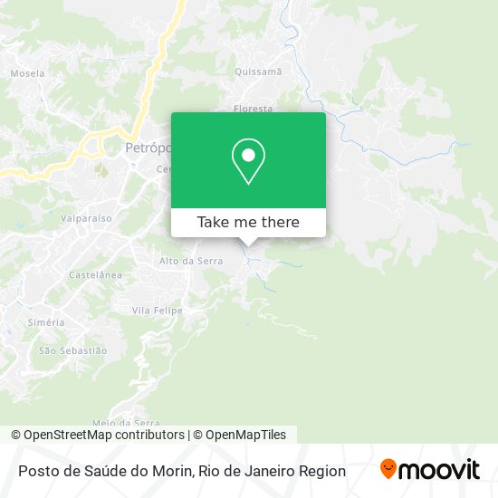 Posto de Saúde do Morin map
