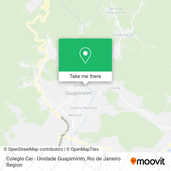 Colegio Cei - Unidade Guapimirim map