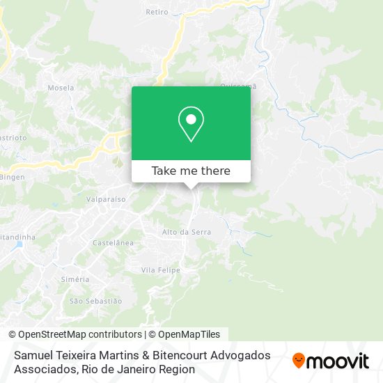 Samuel Teixeira Martins & Bitencourt Advogados Associados map