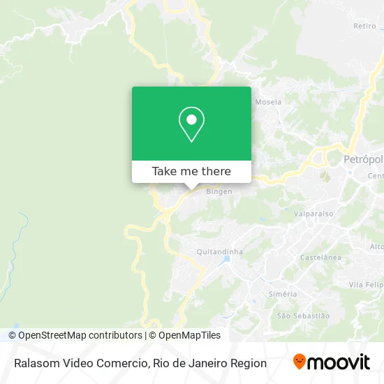 Ralasom Video Comercio map