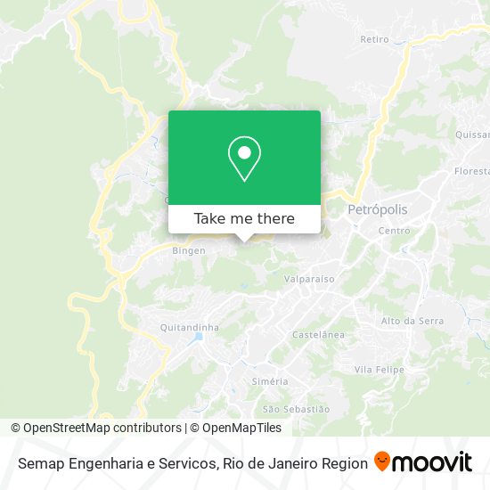 Semap Engenharia e Servicos map