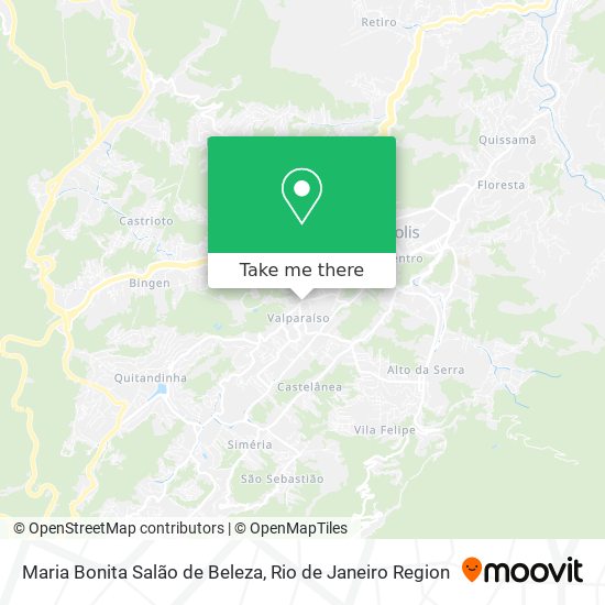 Maria Bonita Salão de Beleza map