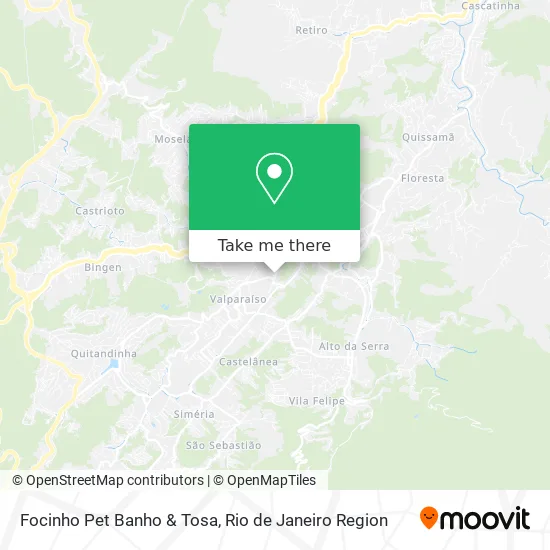 Focinho Pet Banho & Tosa map