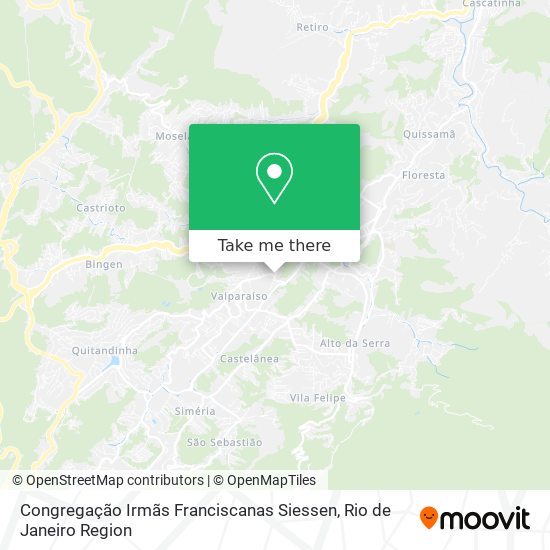 Congregação Irmãs Franciscanas Siessen map