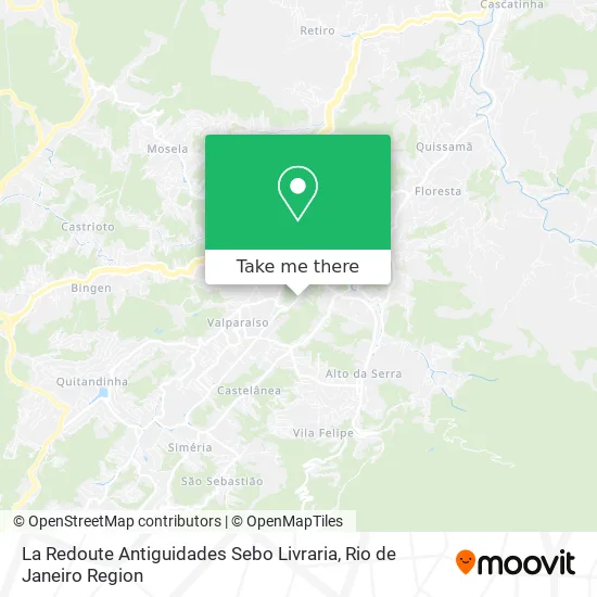 La Redoute Antiguidades Sebo Livraria map