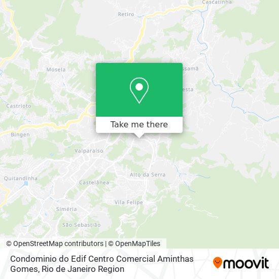 Condominio do Edif Centro Comercial Aminthas Gomes map