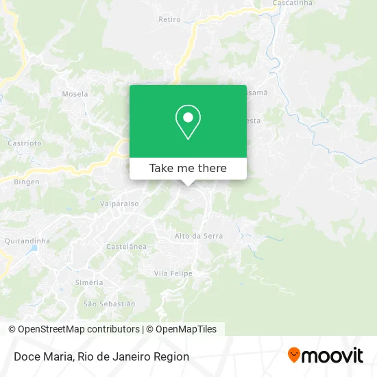 Doce Maria map