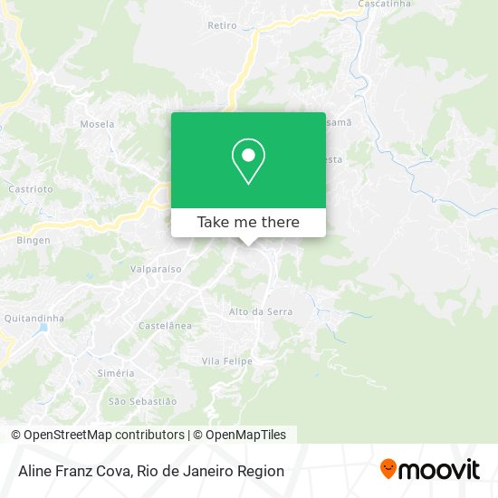 Aline Franz Cova map