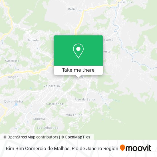 Bim Bim Comércio de Malhas map