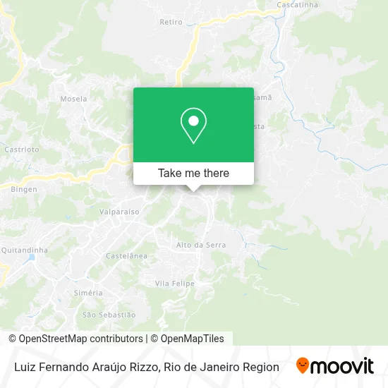 Luiz Fernando Araújo Rizzo map