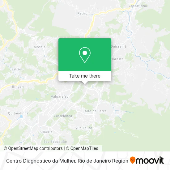 Centro Diagnostico da Mulher map