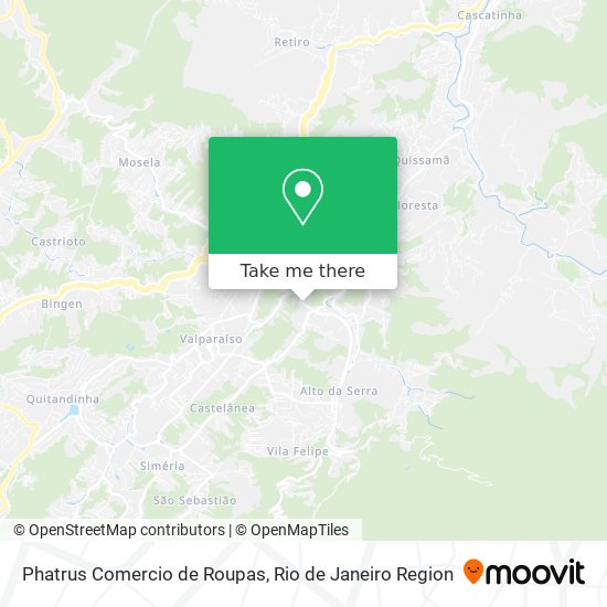 Phatrus Comercio de Roupas map