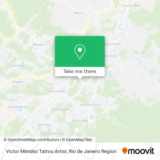 Victor Mendez Tattoo Artist map