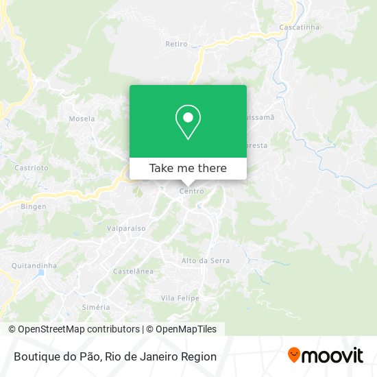Boutique do Pão map