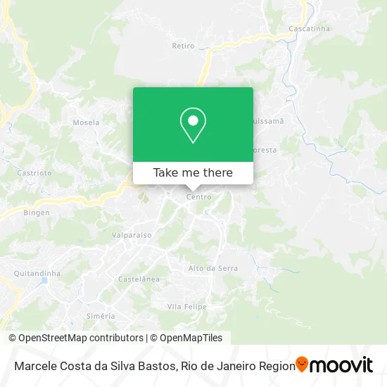 Marcele Costa da Silva Bastos map