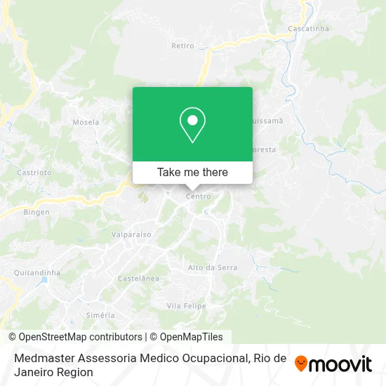 Medmaster Assessoria Medico Ocupacional map