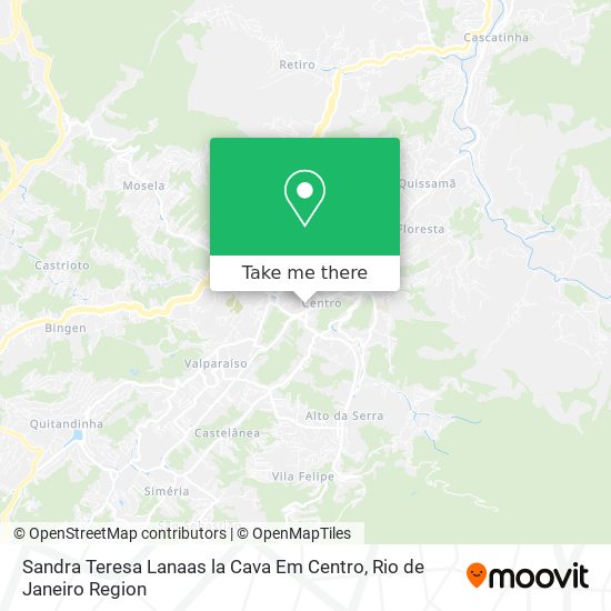 Sandra Teresa Lanaas la Cava Em Centro map