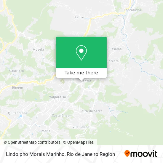 Lindolpho Morais Marinho map