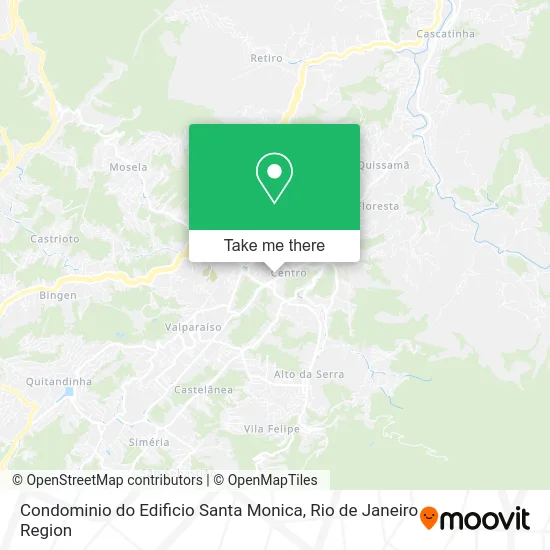 Condominio do Edificio Santa Monica map