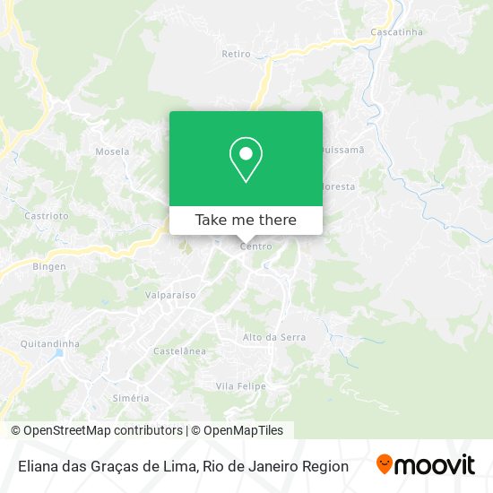 Eliana das Graças de Lima map