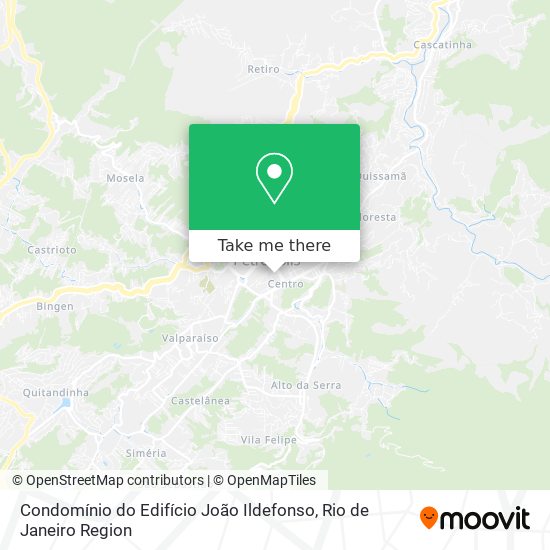 Condomínio do Edifício João Ildefonso map