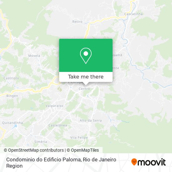 Condominio do Edificio Paloma map
