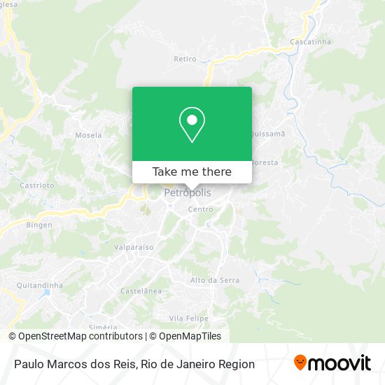 Paulo Marcos dos Reis map