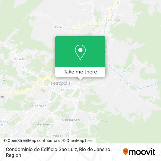 Condominio do Edificio Sao Luiz map