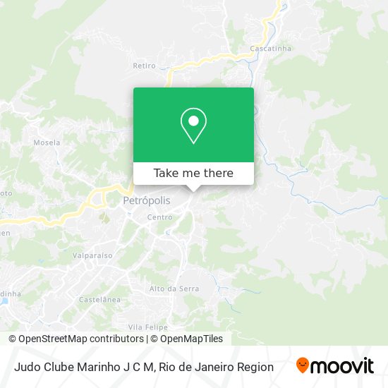 Judo Clube Marinho J C M map