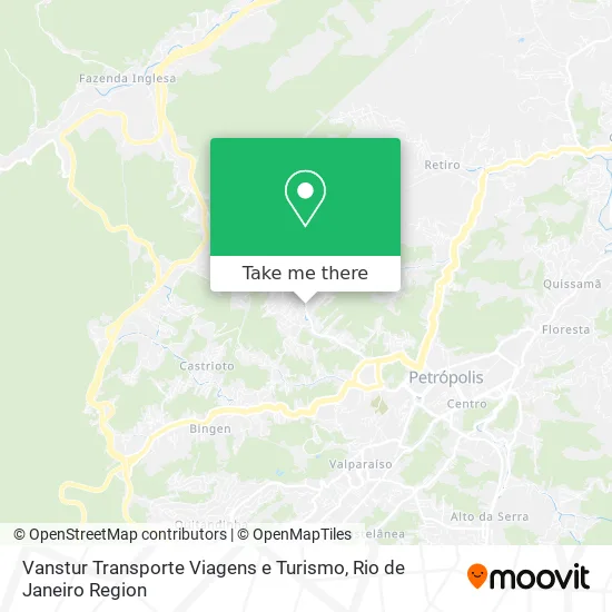 Vanstur Transporte Viagens e Turismo map