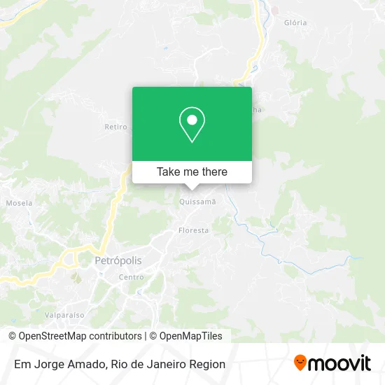 Em Jorge Amado map