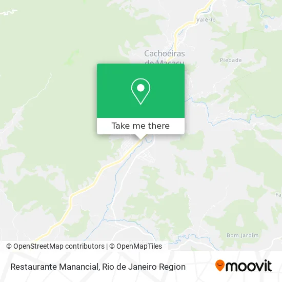 Restaurante Manancial map