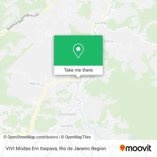 VIVI Modas Em Itaipava map
