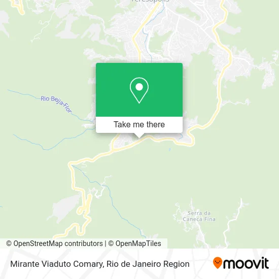 Mirante Viaduto Comary map