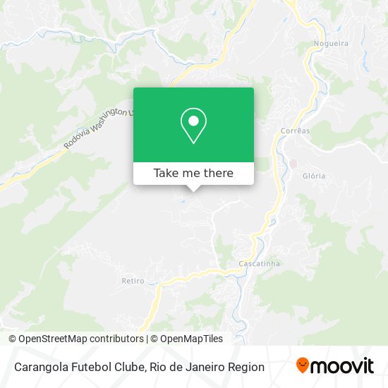 Carangola Futebol Clube map