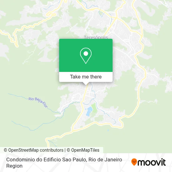 Condominio do Edificio Sao Paulo map