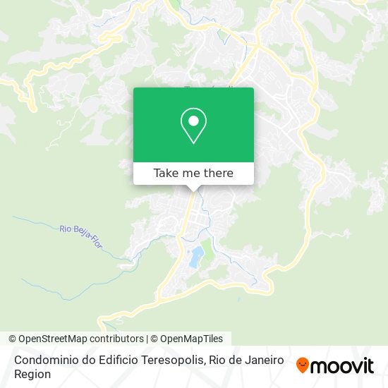 Condominio do Edificio Teresopolis map