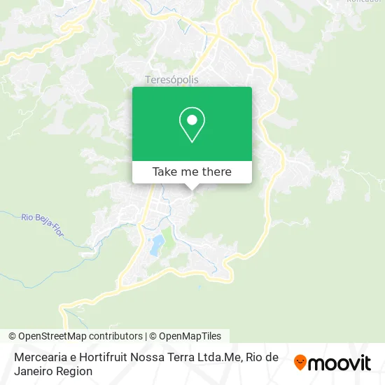 Mercearia e Hortifruit Nossa Terra Ltda.Me map